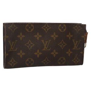 LOUIS VUITTON Monogram Bucket GM Accessory Pouch LV Auth th6236